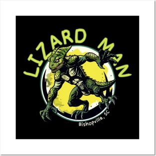 Lizard Man Posters and Art